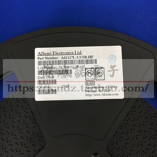 全新原装AS1117L-3.3/TR-LF SOT223 AS1117L-3.3/TR-HF电源降压IC