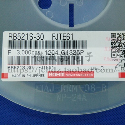 RB521S-30FJTE61 SOD523 丝印C RB521S-30 肖特基二极管 原装50个