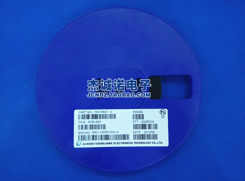 0603 1N4148WT SOD-523 丝印A 贴片4148 尺寸:1.6*0.8MM 100个