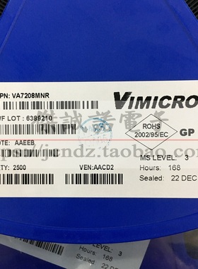 VA7208MNR MSOP8 VIMICRO VA7208MN 杰诚诺全新原装现货