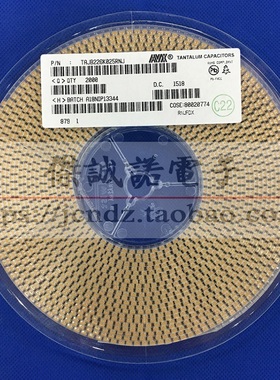 钽电容 黄色 TAJB226K025RNJ 25V 22UF 3528 1210 226E B型 K档