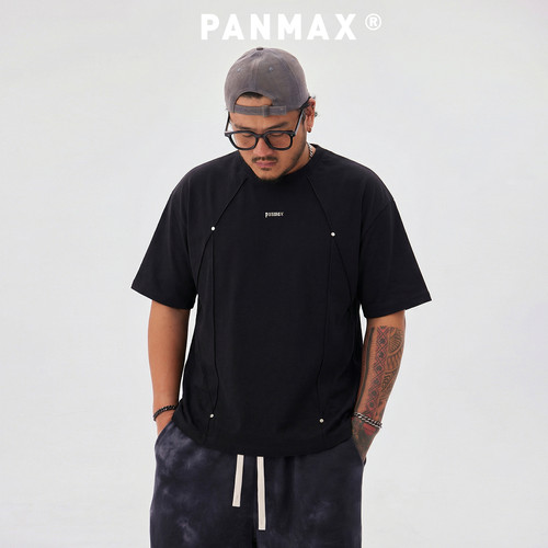 铆钉显瘦T恤PANMAX大码