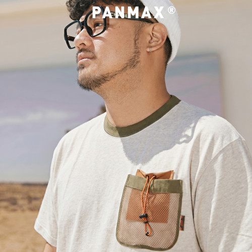宽松情侣短袖T恤PANMAX加大码