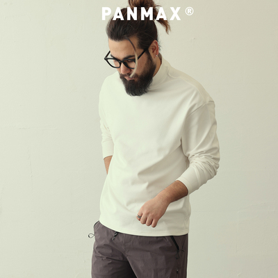 德绒打底长TPANMAX大码男半高领