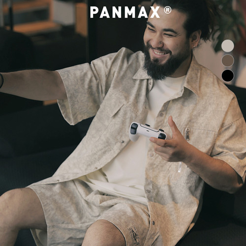 复古做旧短袖短裤套装PANMAX大码