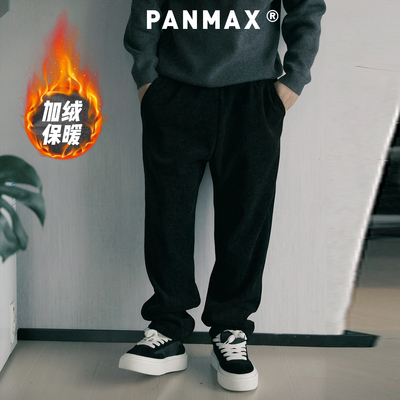 加绒加厚灯芯绒直筒保暖休闲裤