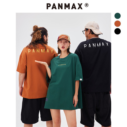 印花短袖T恤PANMAX大码男夏季