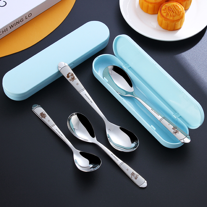 兒童316不銹鋼高顏值湯勺