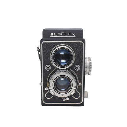 法国 SEMFLEX 双反相机 带索姆 FLOR 75/3.5 镜头
