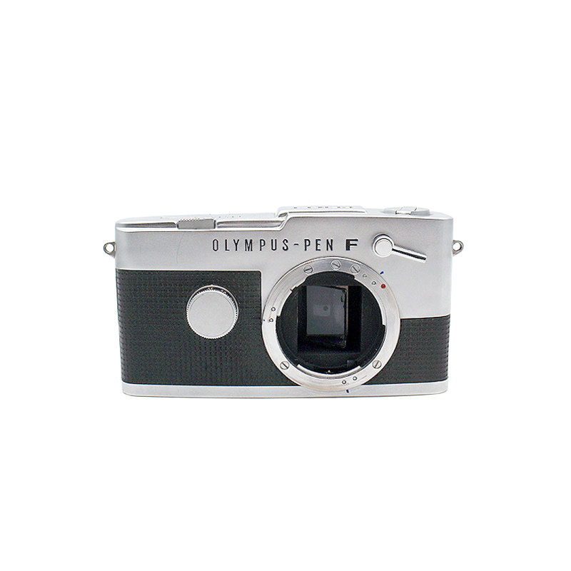 日本 奥林巴斯 OLYMPUS-PEN.F 胶片相机 不带镜头 二手垃圾配件出