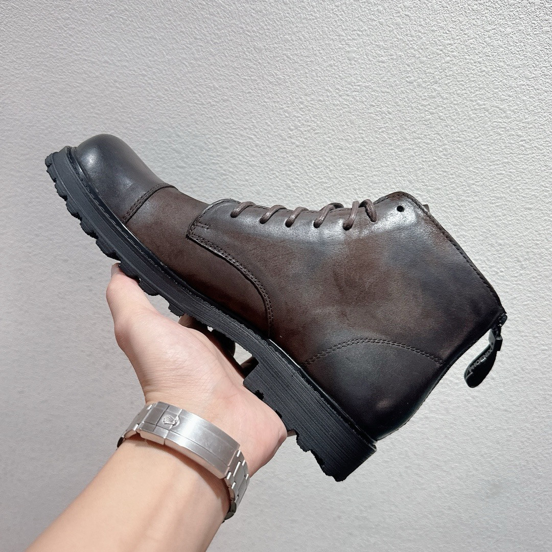 日系厚底复古休闲马丁靴男款春秋英伦短靴男士工装高帮鞋拉链皮靴,流行男鞋,马丁靴,淘宝优惠券,粉丝福利购,淘宝优惠卷