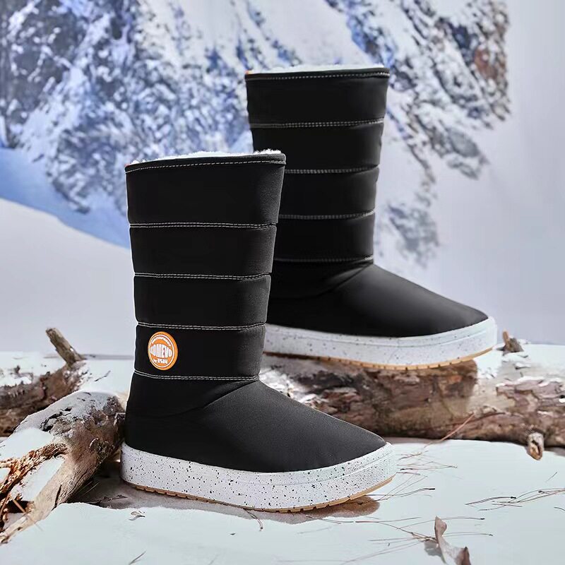 际华3514神行太保反季促销百搭雪地靴厚羽绒靴高腰保暖抗寒时尚