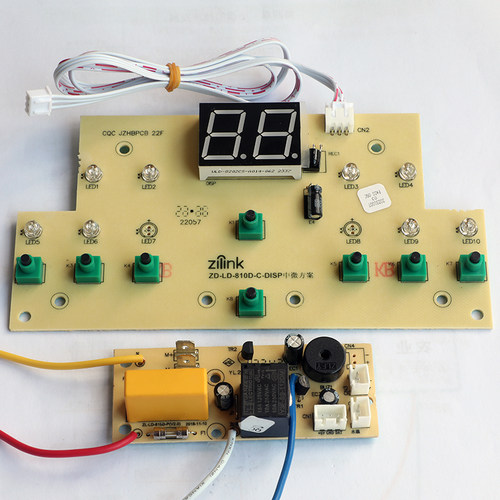 美菱足浴盆LD-616D-K1显示板802D控制板ZD-LD-810D-C-DISP主板