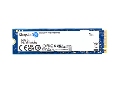 金士顿（Kingston）1TB SSD固态硬盘 M.2(NVMe PCIe 4.0×4) NV3