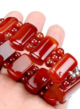 天然手串手链本命年手链水晶珠子