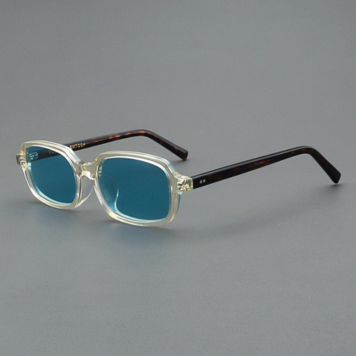 MOSCOTLEMTOSH复古透明黄色墨镜