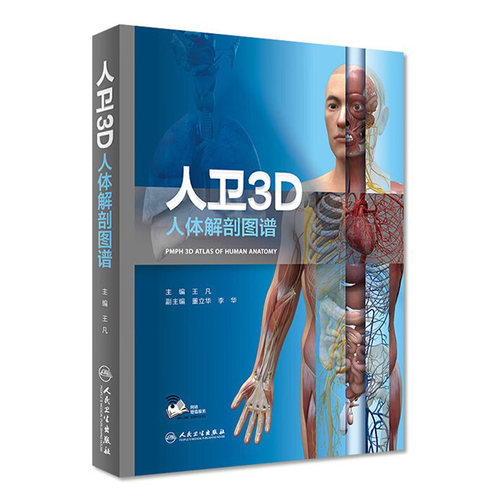 计算机绘画技术 3D人体解剖图谱 直观 立体