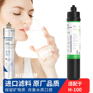 适配爱惠浦净水器H100滤芯通用家庭餐饮饭店奶茶店专用炭纤维滤芯
