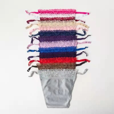 一片式蕾丝花边无痕夏季抹胸