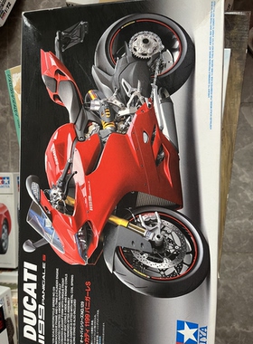 田宫TAMIYA 14129 1/12 杜卡迪 1199 Panigle S 摩托车盒损