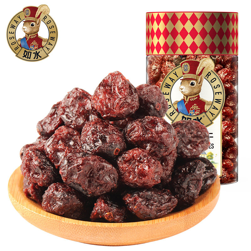 如水蔓越莓180g烘培梅整颗粒干零食雪花酥坚果休闲零食包装