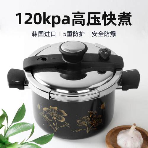 韩国进口silvat压力锅家用电磁炉燃气灶通用安全防爆高压锅煲炖汤