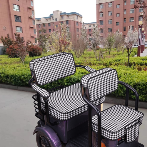 【金彭N12】三轮车专用座套四季棉麻防水皮革坐垫JP800DZK-12A