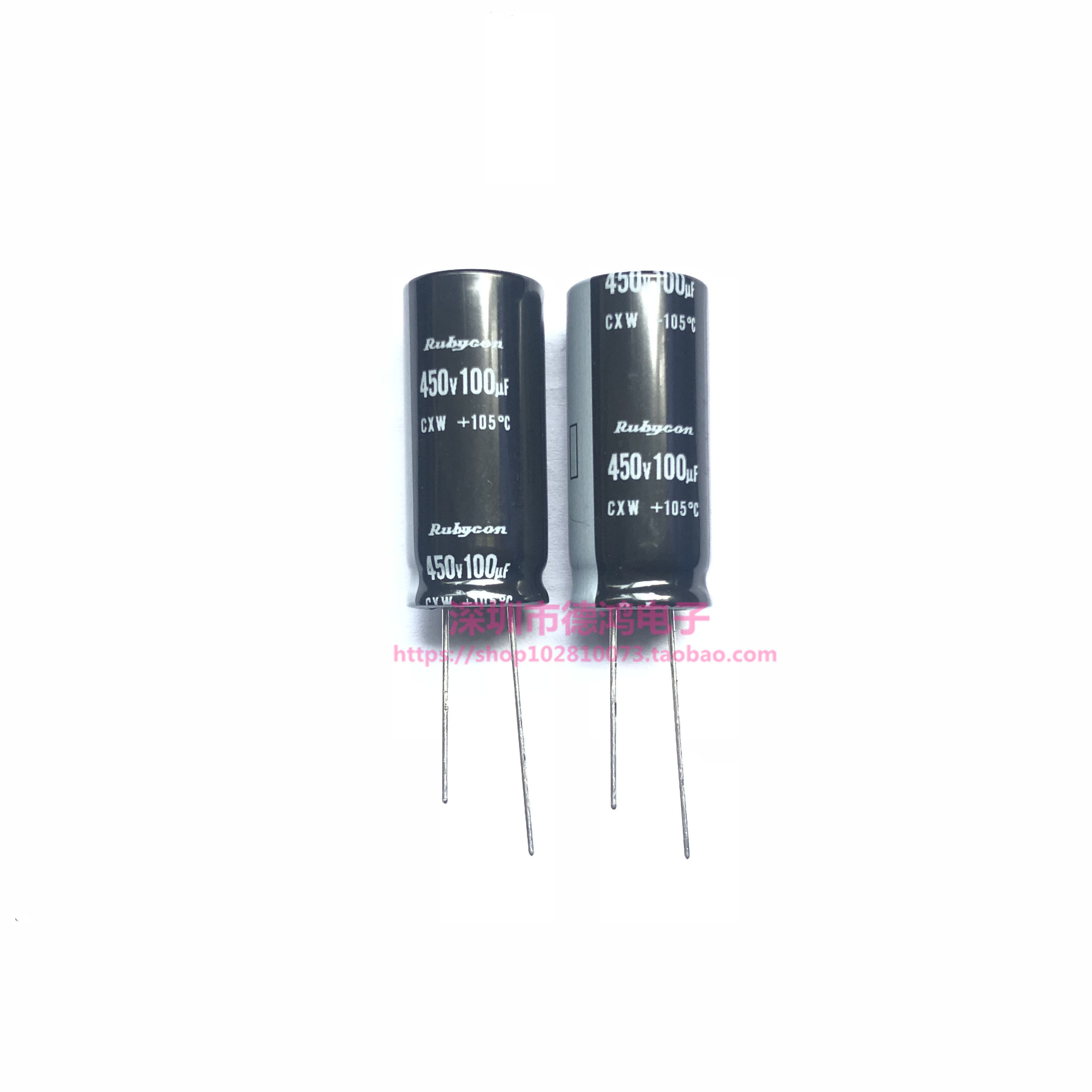 进口原装 450V100UF 16X35 红宝石CXW系列 450CXW100MEFC 105度