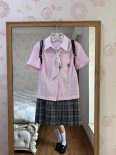 星星抱月球JK直条巾雪纺波点手打条形领结领带长条领巾衬衫配饰女