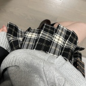 黑板报 学院风半身裙 正品 JK格裙日系成品布tr 星星抱月球 新款