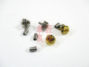 手表配件 手表零件 适用于梅花 787 把头 金色 表冠 表把