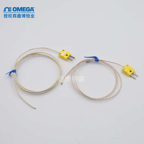 HH-K-24-SLE热电偶线欧米伽高温感温测温线704度SMPW-K-M黄插头