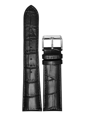 天王表时尚男士皮带配件20mm表带适用男表型号5845/5844/5876