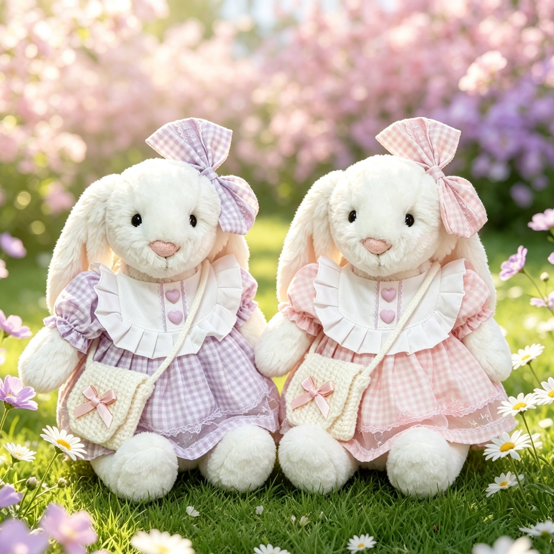 jellycat邦尼兔公仔衣服中号伽百利兔子玩偶娃衣裙子套装替换装图片