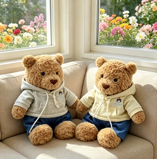 jellycat巴塞罗熊衣服28cm36cm47cm巴塞罗那熊手作娃衣裙子卫衣装