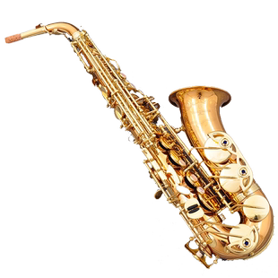 柳泽乐器中音萨克斯W020 日本进口降e调萨克斯风管乐器红铜紫铜
