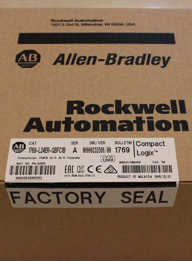 议价1769IF16V 模块AB PLC 罗克韦尔处理器 1769-IF16V 全新原装