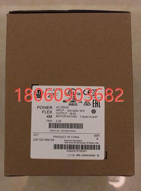 议价22F-D018N104罗克韦尔AB变频器 22FD018N104 全新原装