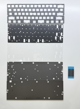 Wooting60V2 V2分裂空格 磁轴声音包PORON夹心棉PET声优垫IXPE