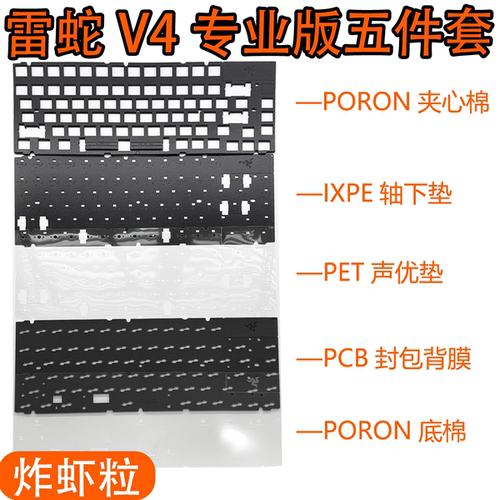 Razer雷蛇黑寡妇V4声音包沉金定