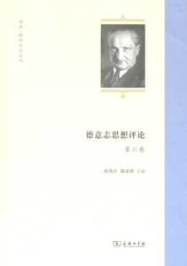 德意志思想评论第六卷(同济欧洲文化丛书)   孙周兴,陈家琪 主编   商务印书馆