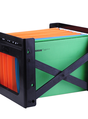 富得快F805吊夹架挂快捞架吊挂架塑料文件框架快捞收纳架A4/FC/B4