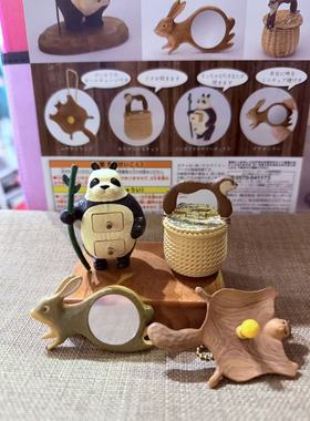 现货 日本正版 TOMY多美 KIYATA 木工艺术动物 微缩场景家具 扭蛋