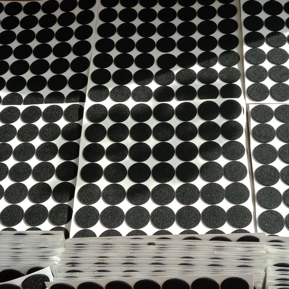 定制自粘毛毡桌椅垫片凳子红木家具保护脚垫静音条防划地板贴脚套