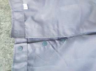 包邮特价工装裤男劳保工作服裤子蓝色的确良裤子加肥加大宽松裤子