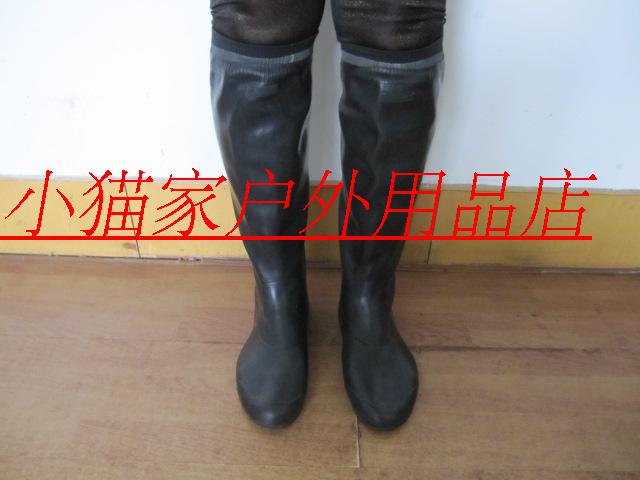 插秧靴子水田鞋软过膝靴男女士软底水田靴高筒下水裤钓鱼雨靴雨鞋