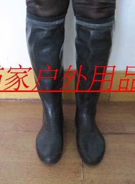 插秧靴子水田鞋软过膝靴男女士软底水田靴高筒下水裤钓鱼雨靴雨鞋