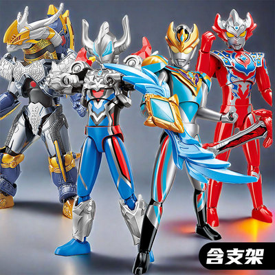 奥特曼泰迦特超甲英雄手办人偶