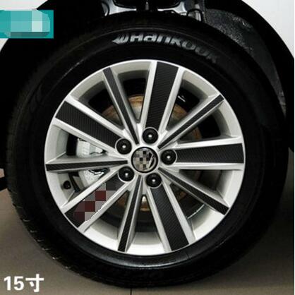 13-15款专用于大众捷达轮毂贴桑塔纳轮毂贴新捷达轮胎贴改装车贴