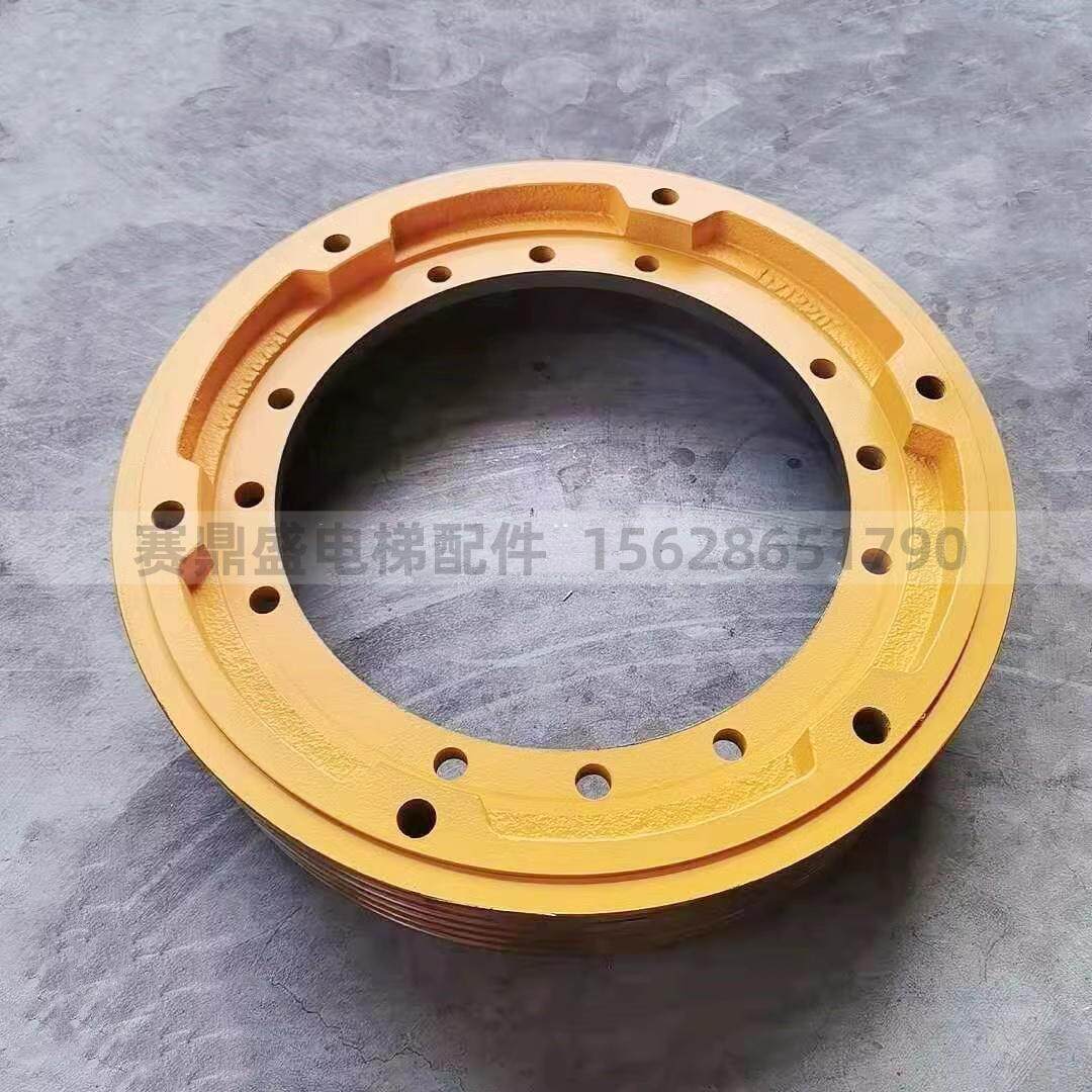 电梯曳引轮电梯CST-M105G曳引轮400*4/5/6*10适用广州日立HGP